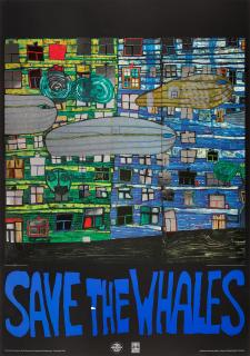 Friedensreich Hundertwasser - Save The Whales 15 Works