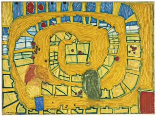 Friedensreich Hundertwasser - The Lion Of Venice