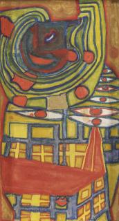 Friedensreich Hundertwasser - Zwei Überlebende - Träume von Doris (Two Survivors - Dreams of Doris (Survivors of Laszlo XVI and XVII))