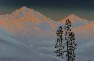 Friedrich Albin Koko-Micoletzky - Dawn In The Alps