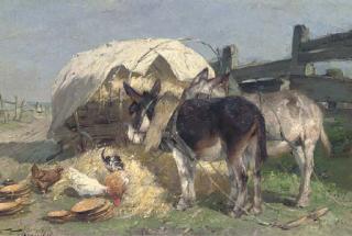 Friedrich Eckenfelder - The Midday Rest