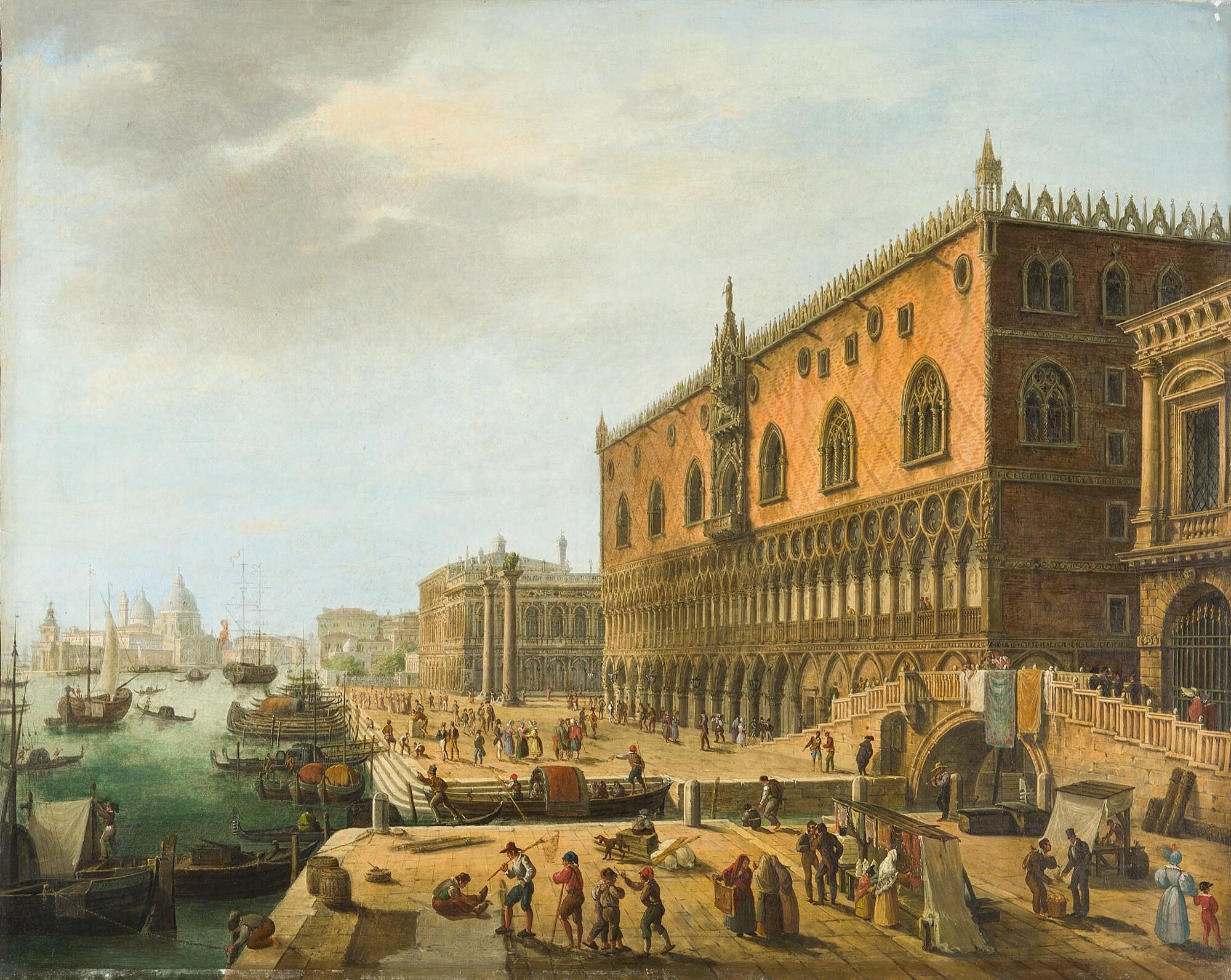 Friedrich Edouard Meyerheim - Kinder beim Naschen vor dem Haus.