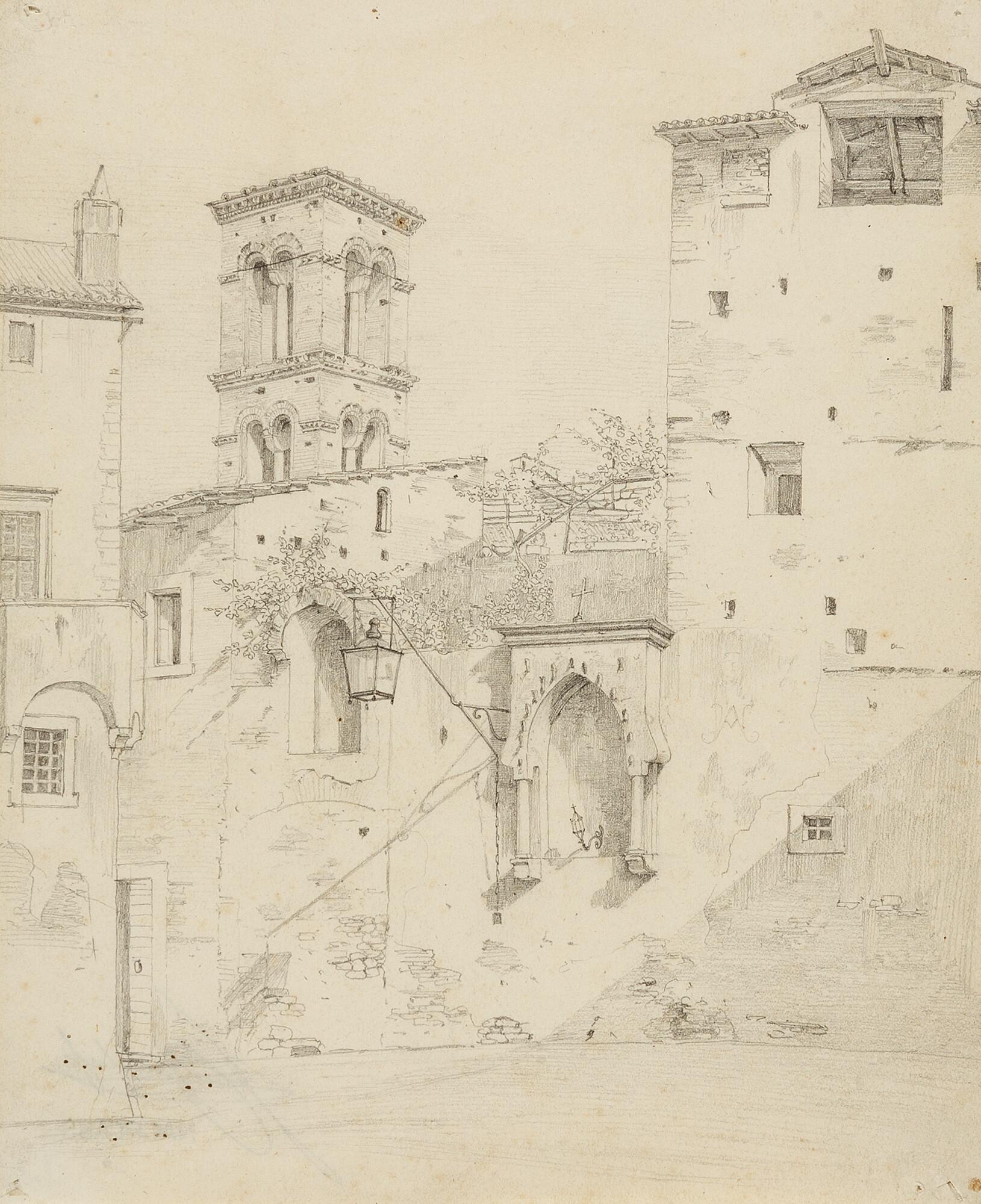 Friedrich Eisenlohr - Italienisches Landhaus.