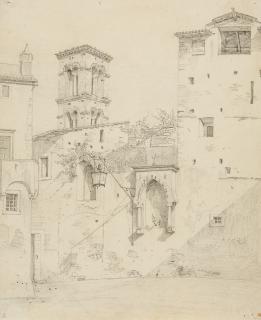 Friedrich Eisenlohr - Italienisches Landhaus.