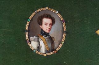 Friedrich Jakob Hill - Portrait of Friedrich, Prince of Prussa (1794-1863), circa 1820