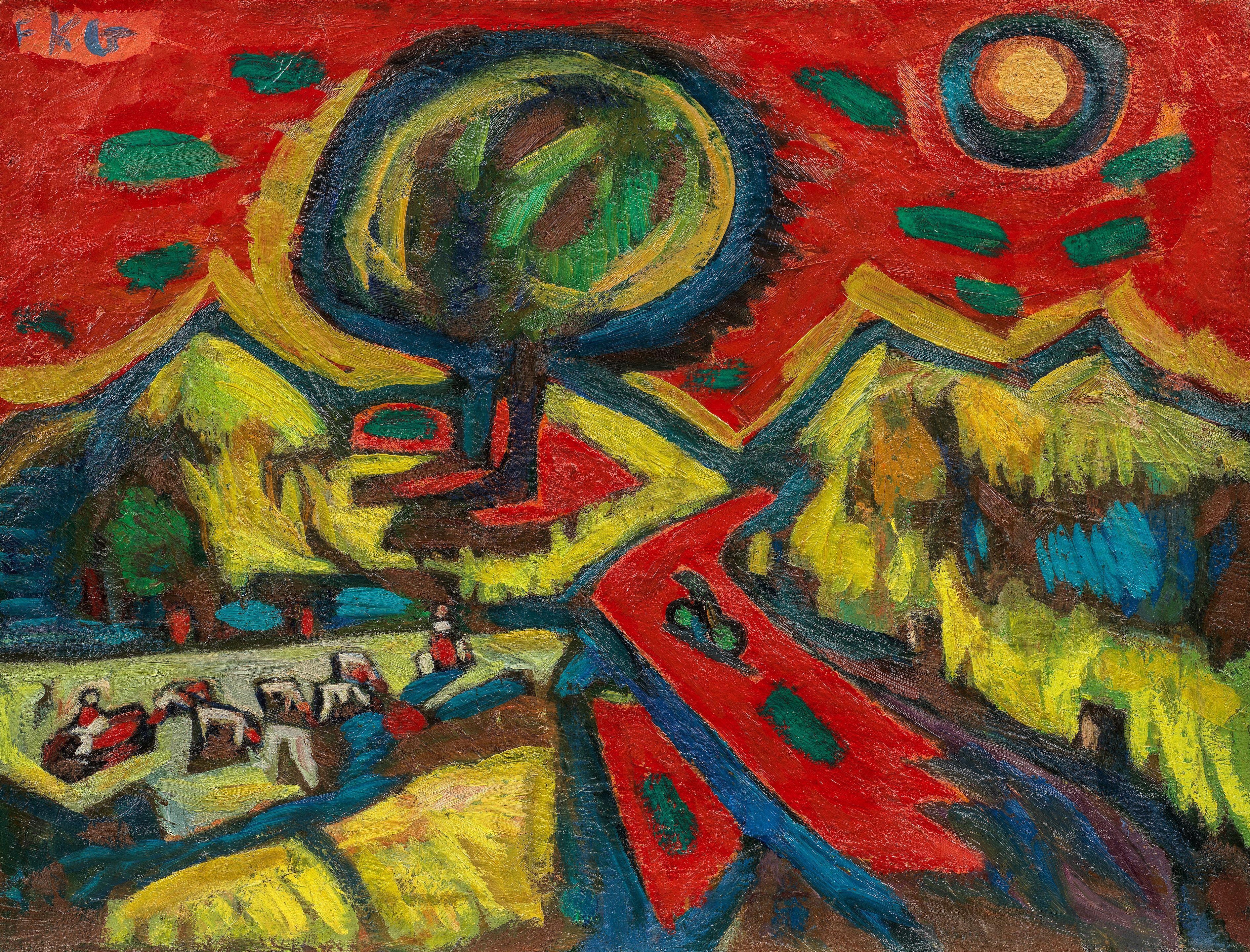 Friedrich Karl Gotsch - Aus dem Dänischen Wohld