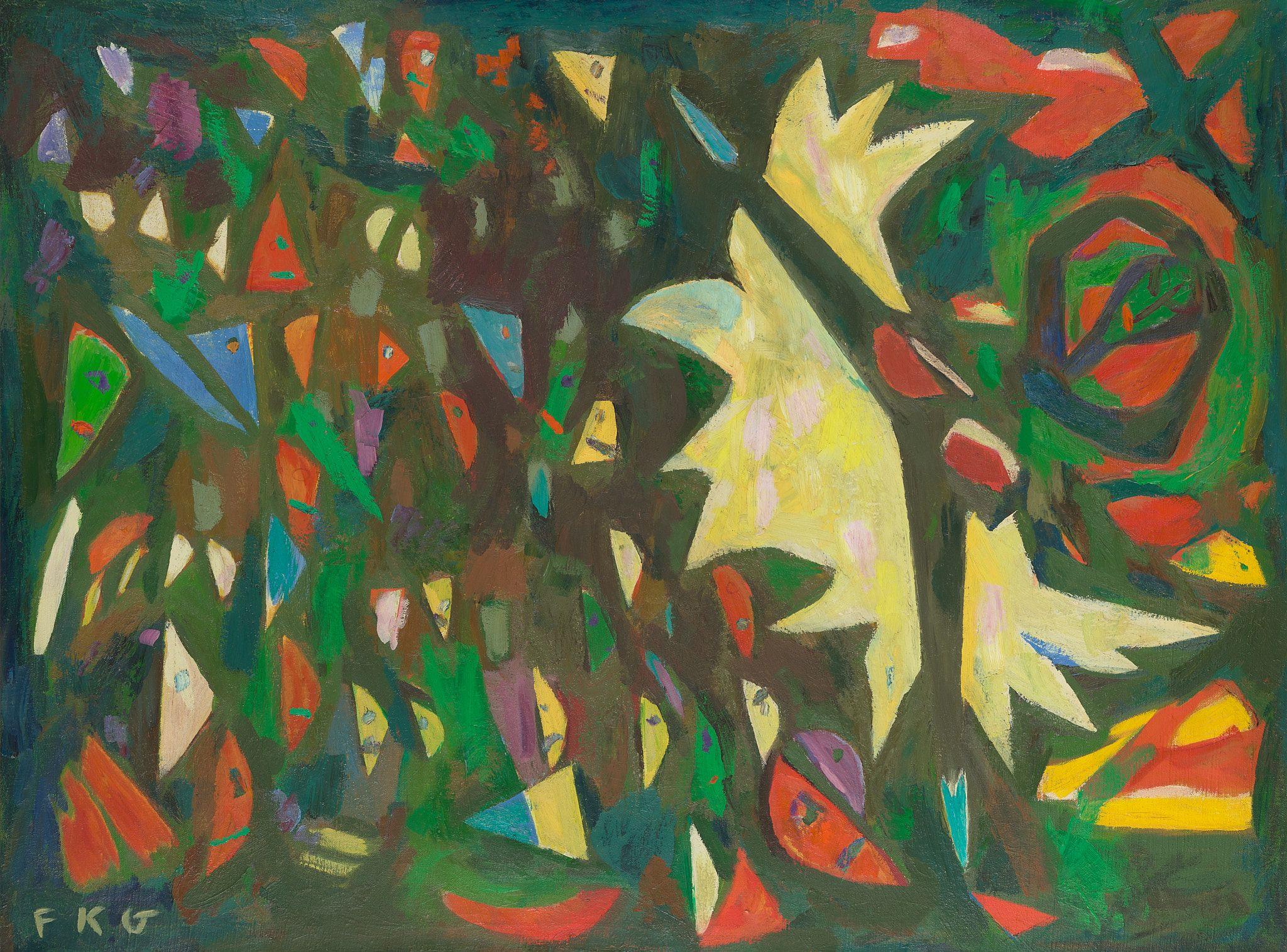 Friedrich Karl Gotsch - Die Tänzerin II