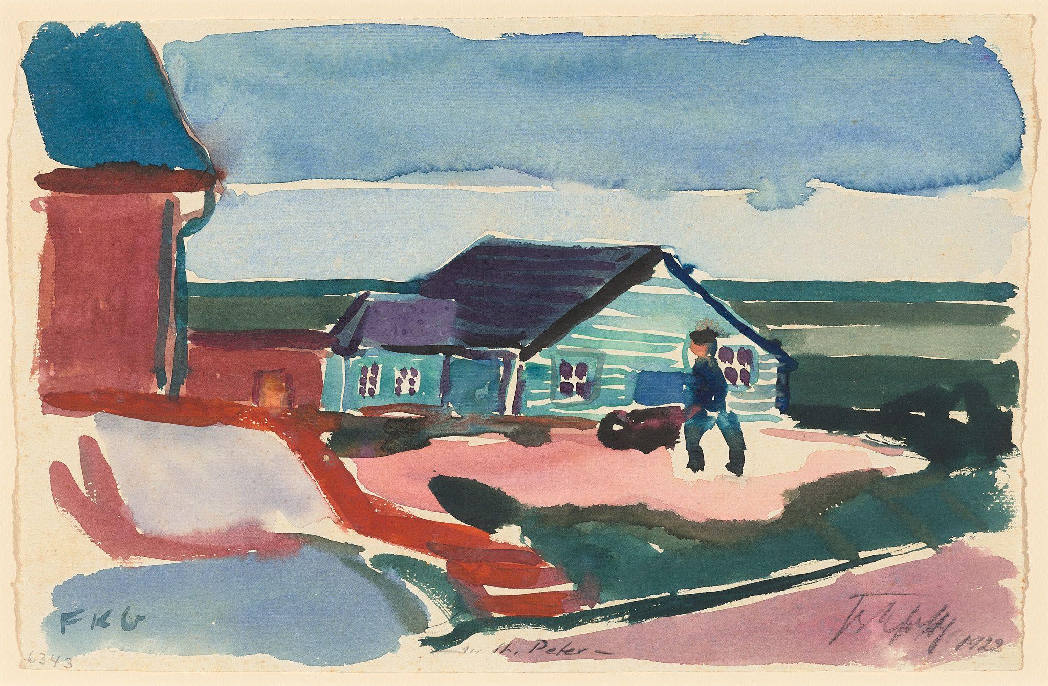 Friedrich Karl Gotsch - In St. Peter