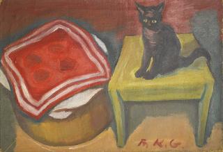 Friedrich Karl Gotsch - Katze
