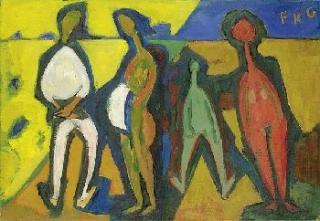 Friedrich Karl Gotsch - Skizze zu \