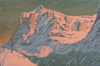 Friedrich Koko-Micoletzky - Der Matterhorn Bei Grindelwald, Switzerland