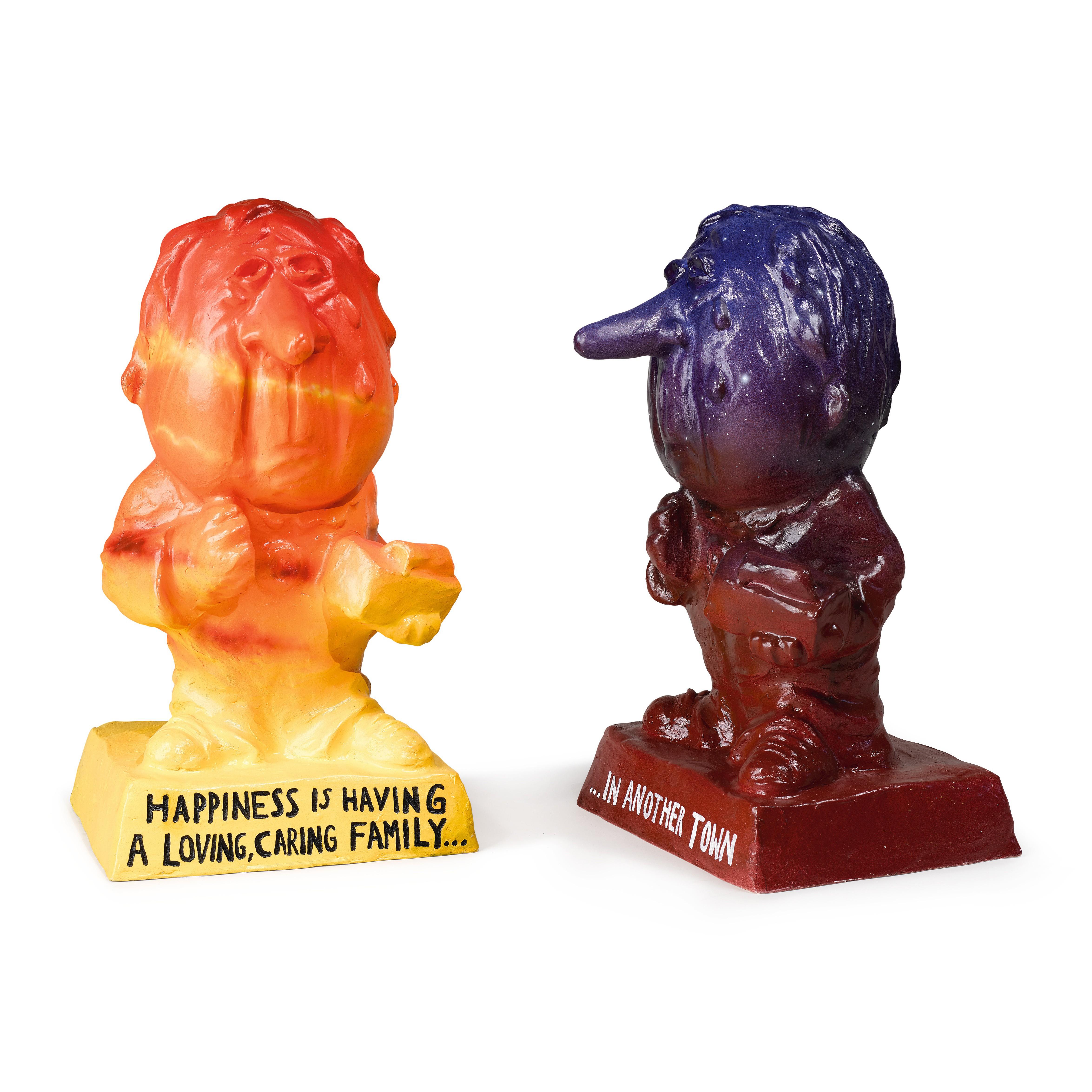 Friedrich Kunath - Happiness Is Having A Loving, Caring Family... In Another Town