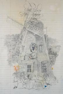 Friedrich Kunath - Untitled (Still Lazy After These Years), 2010