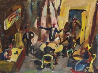 Friedrich Kunitzer - Stadtcafé Wiesbaden (Wiesbadener Kneipe \