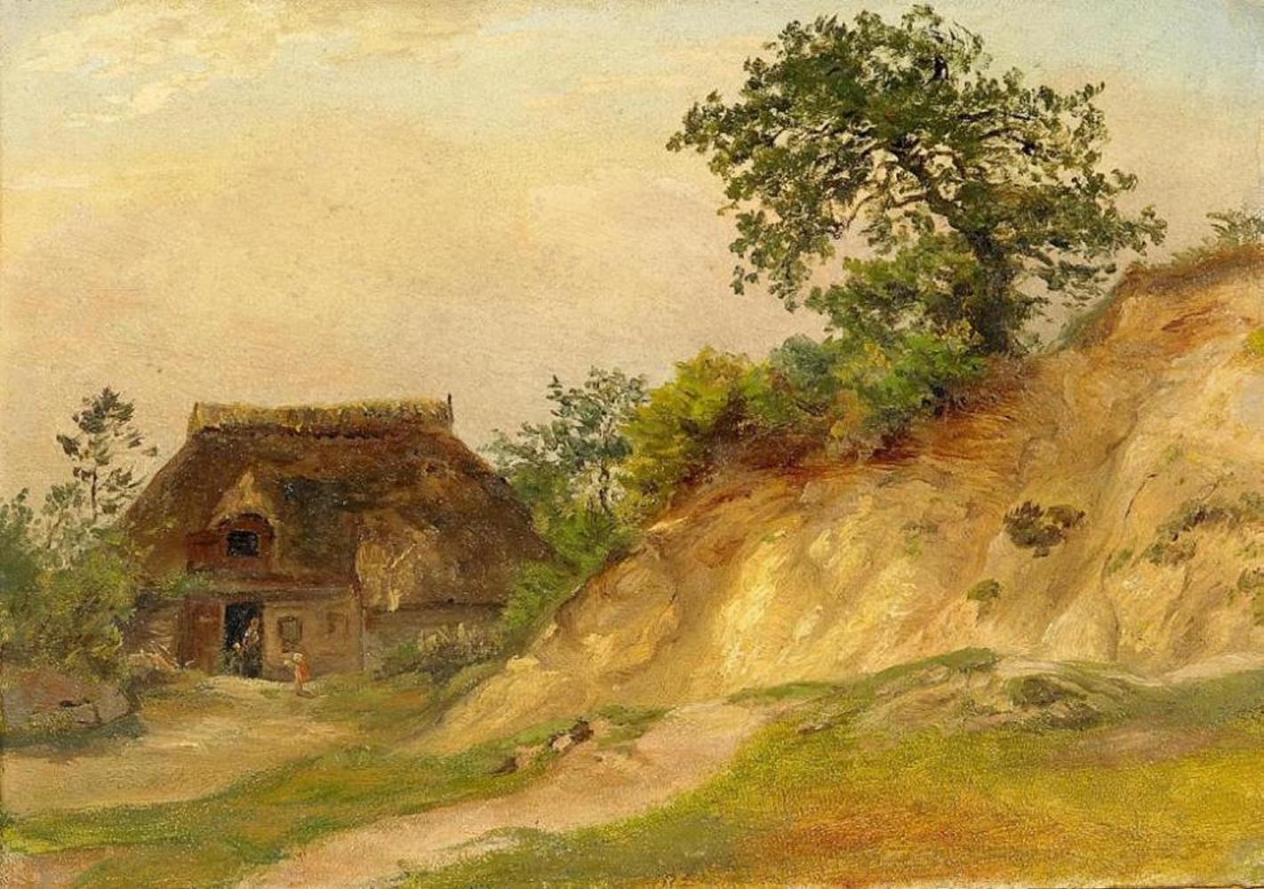 Friedrich Loos - Bauernkate