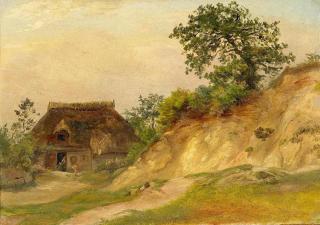 Friedrich Loos - Bauernkate