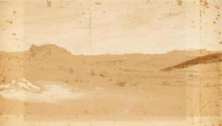 Friedrich Loos - Campo A(n)nibale, al Monte Cavo bei Albano