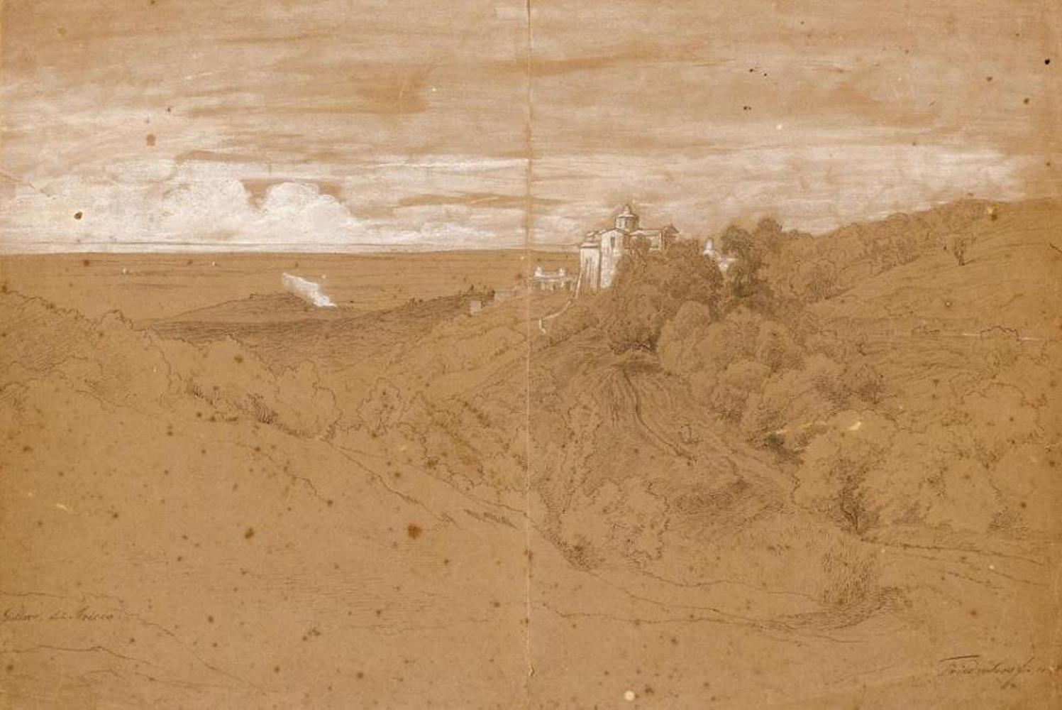 Friedrich Loos - Galloro bei Aricia