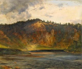 Friedrich Loos - Gebirgssee