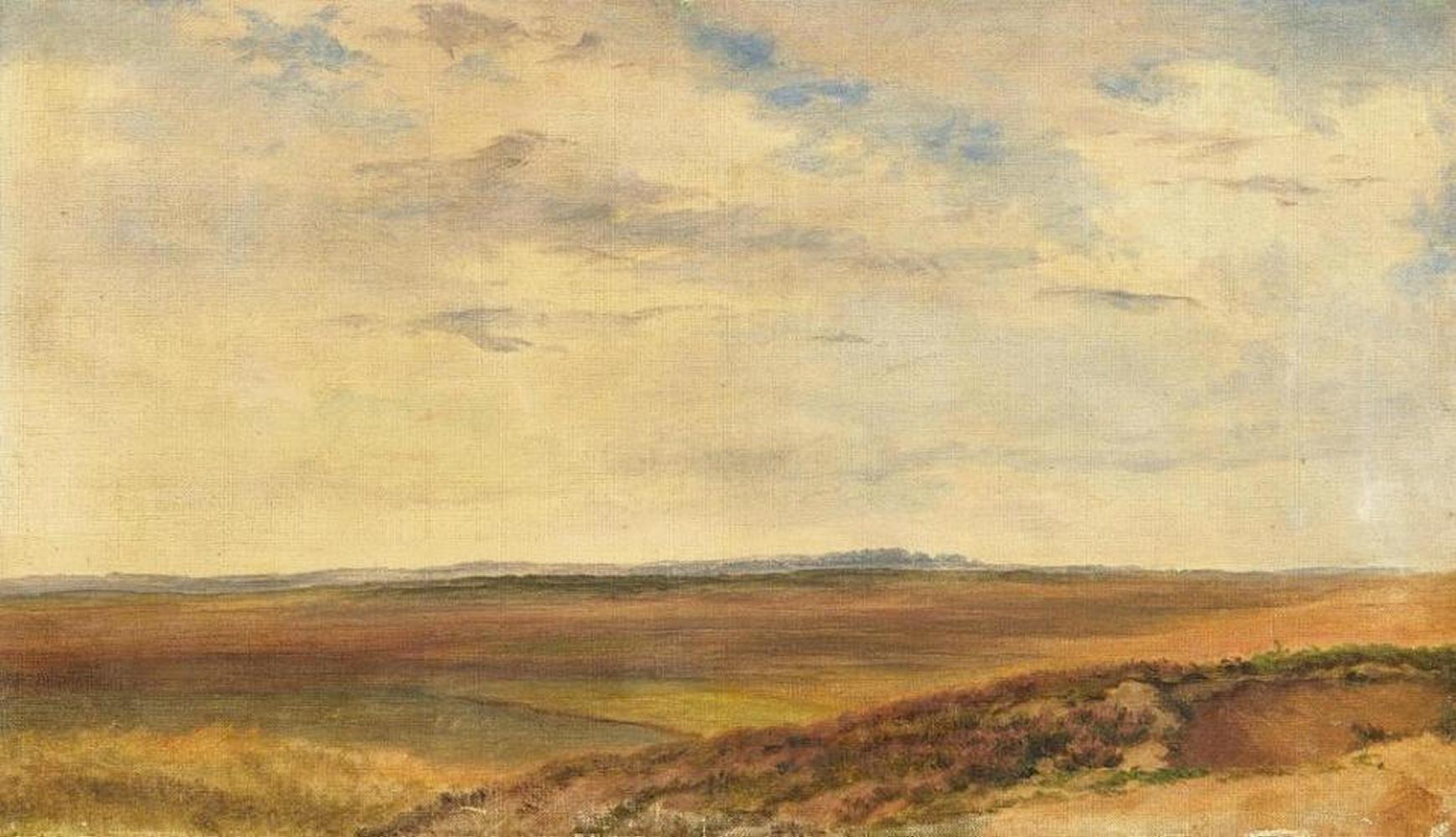 Friedrich Loos - Heidelandschaft