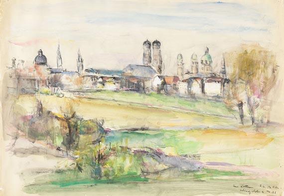 Friedrich Ludwig - Stadtansicht von München