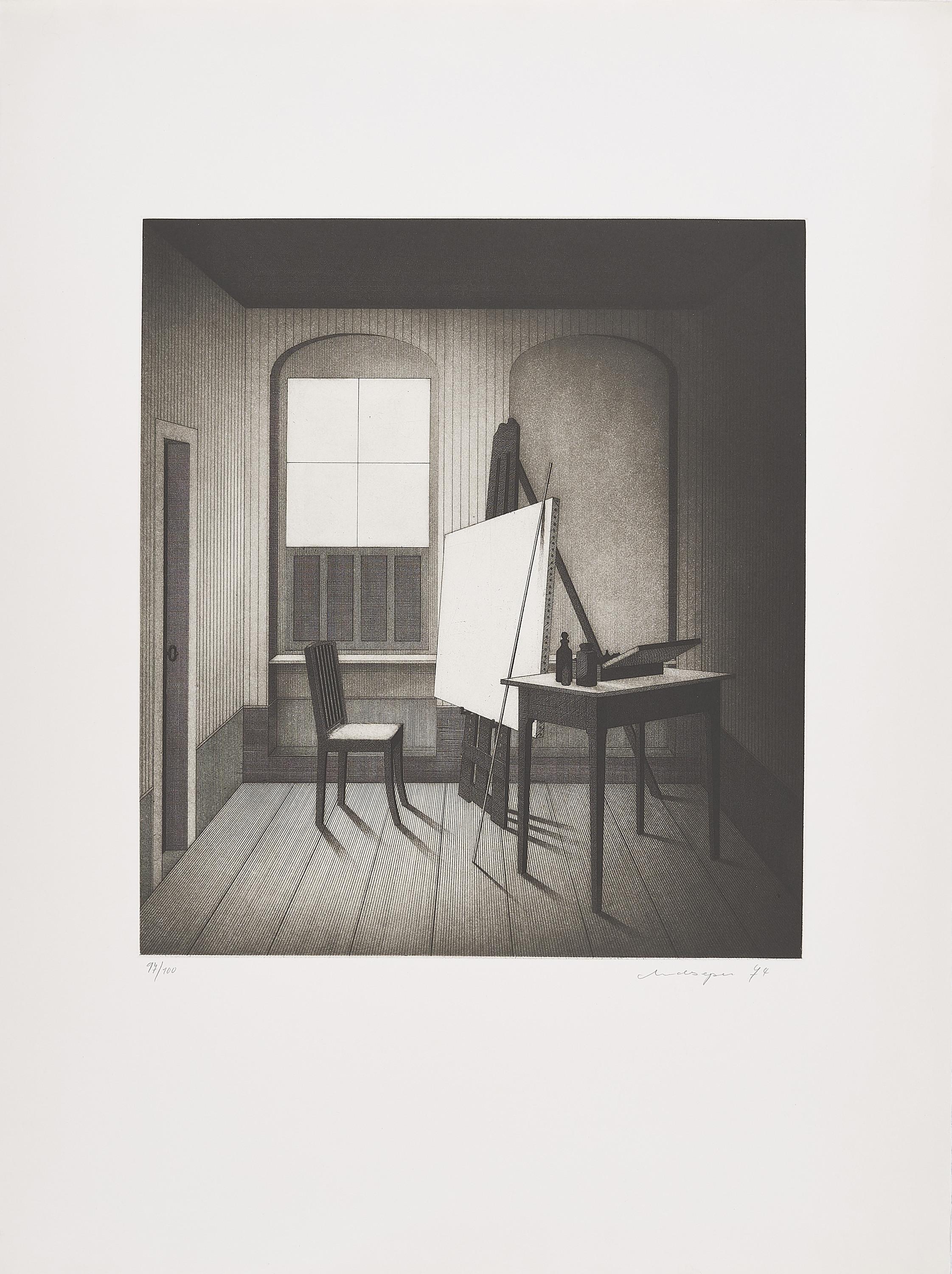 Friedrich Meckseper - Atelier.