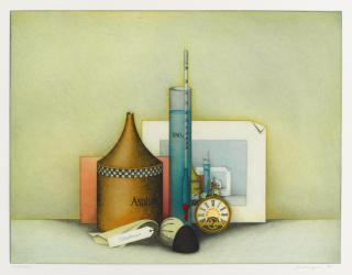 Friedrich Meckseper - Eine Radierung