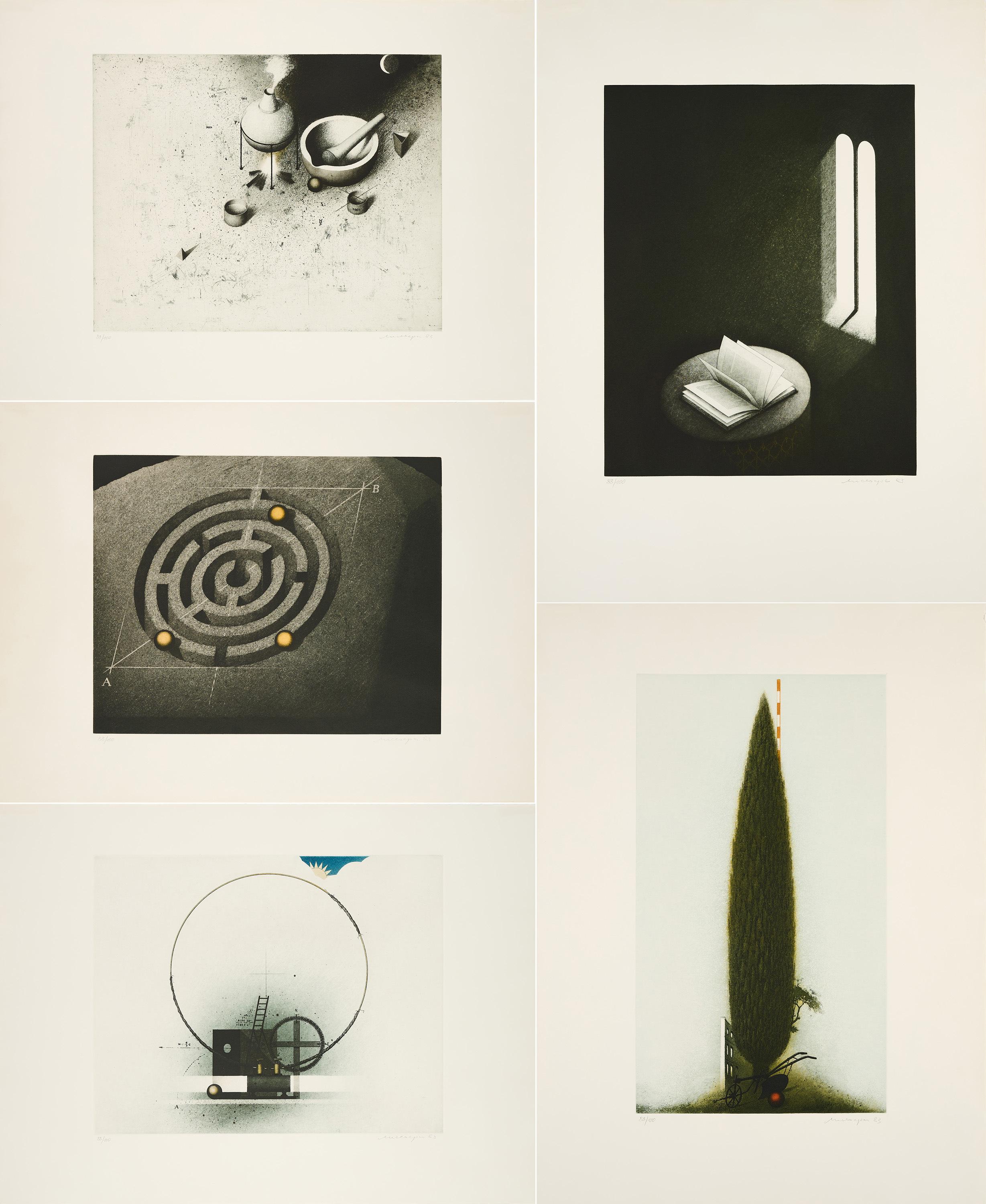 Friedrich Meckseper - Frieden, Literatur, Ökonomie, Physik und Chemie (Aus: The Nobel Prizes).