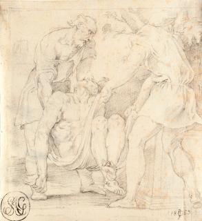 Friedrich Overbeck - Die Grablegung Christi.