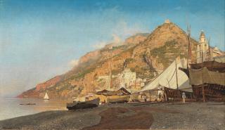 Friedrich Paul Nerly - Salerno, Amalfi coast
