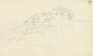 Friedrich Preller d. Ä. - „Olevano“.