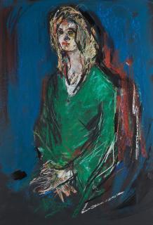 Friedrich Ritter Von Boor Bömches - Damenporträt.