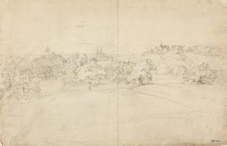 Friedrich Salathé - 3Bll.: Ansichten von Binningen.