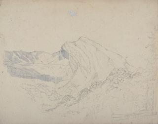 Friedrich Salathé - Berglandschaft.