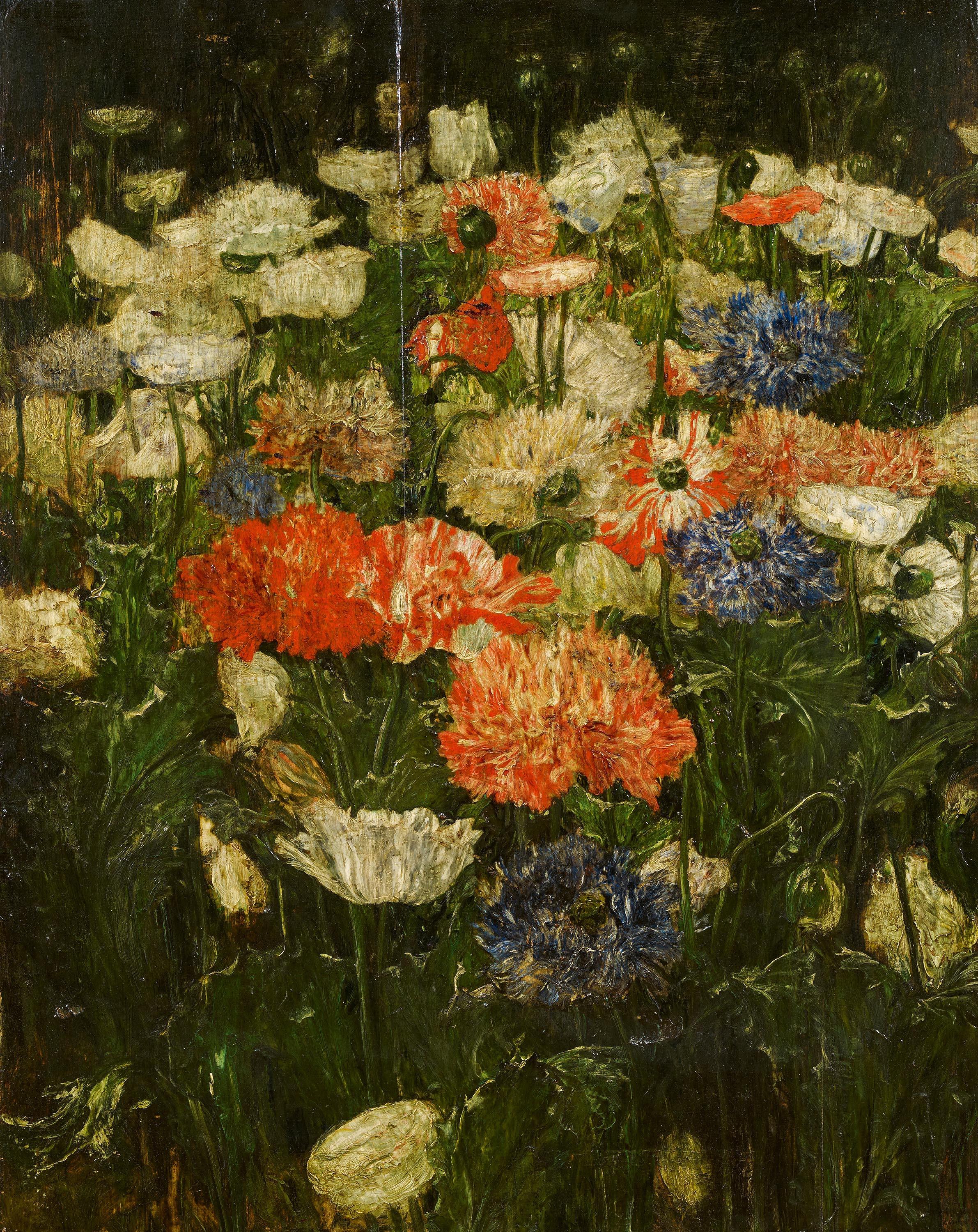 Friedrich Stahl - Mohnblumenfeld.