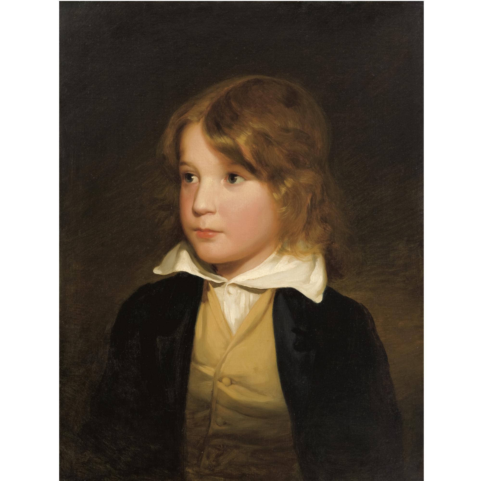 Friedrich Von Amerling - Austrian joseph Amerling Als Knabe (The Artist\'S Brother)