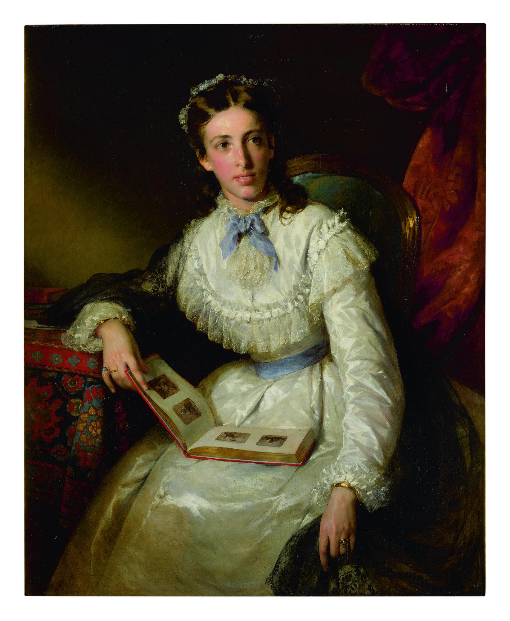 Friedrich Von Amerling - Baroness Wilhelmine Von Mylius