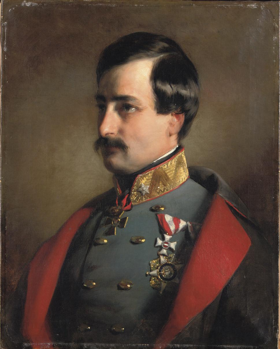 Friedrich von Amerling - Portrait of Count Alexander von Mensdorff-Pouilly, Prince von Dietrichstein zu Nicolsburg