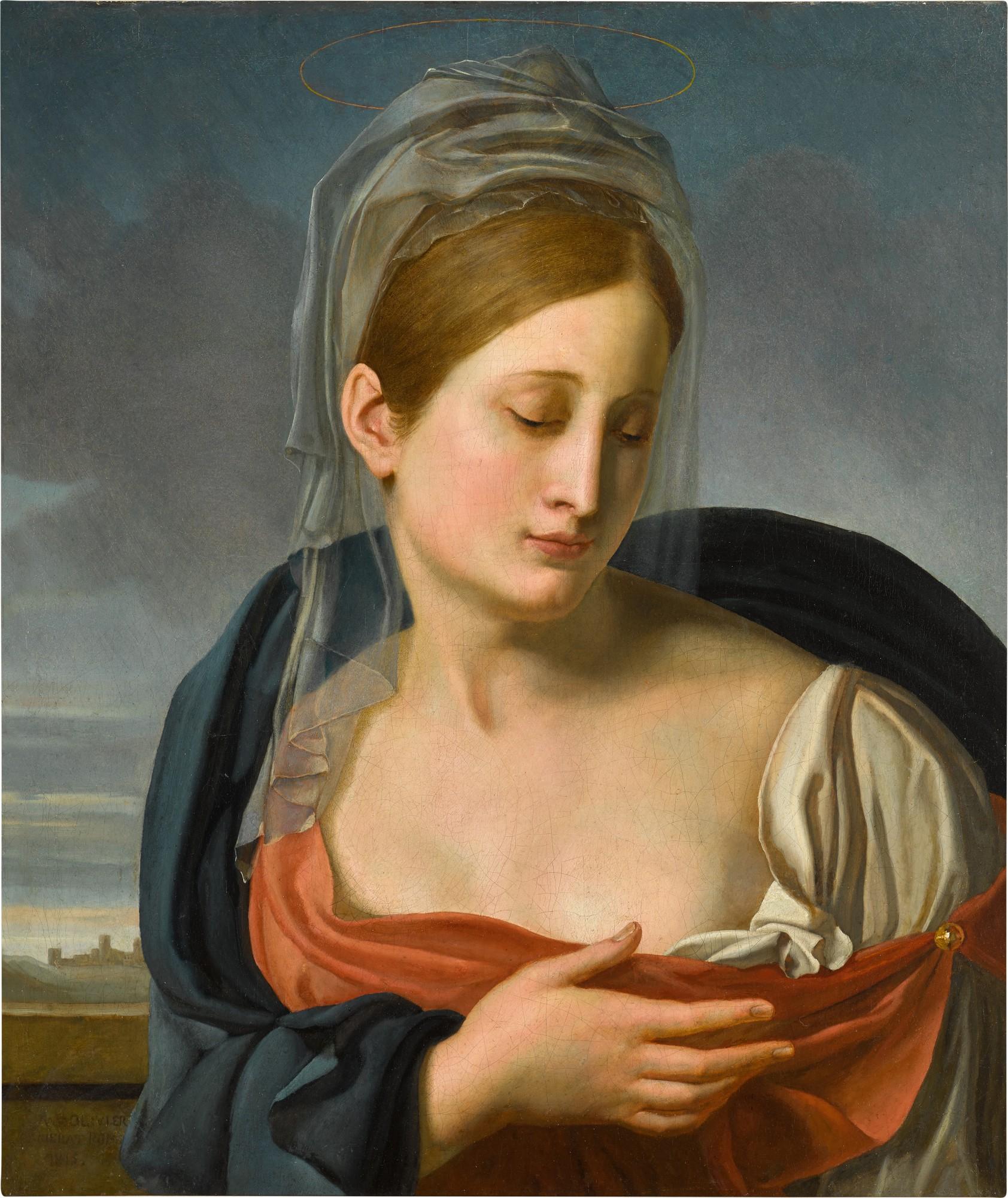 Friedrich Von Olivier - The Madonna Annunciate