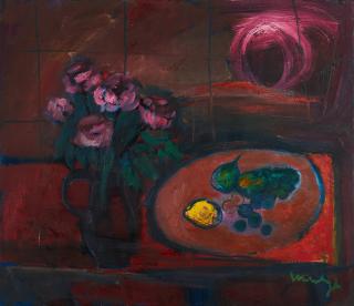 Friedrich Vordemberge - Stillleben mit Obst.