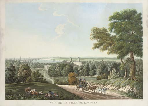 Friedrich Weber - Vue de la Ville de Londres