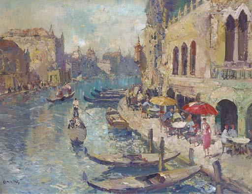Frik Klaiberg - The Grand Canal, Venice