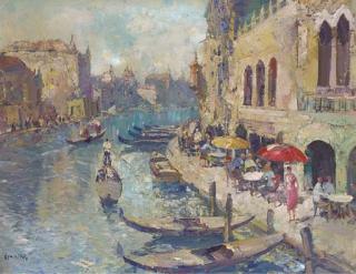 Frik Klaiberg - The Grand Canal, Venice