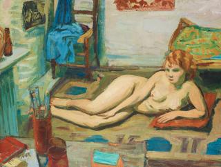 Fritiof Schüldt - Model in the studio