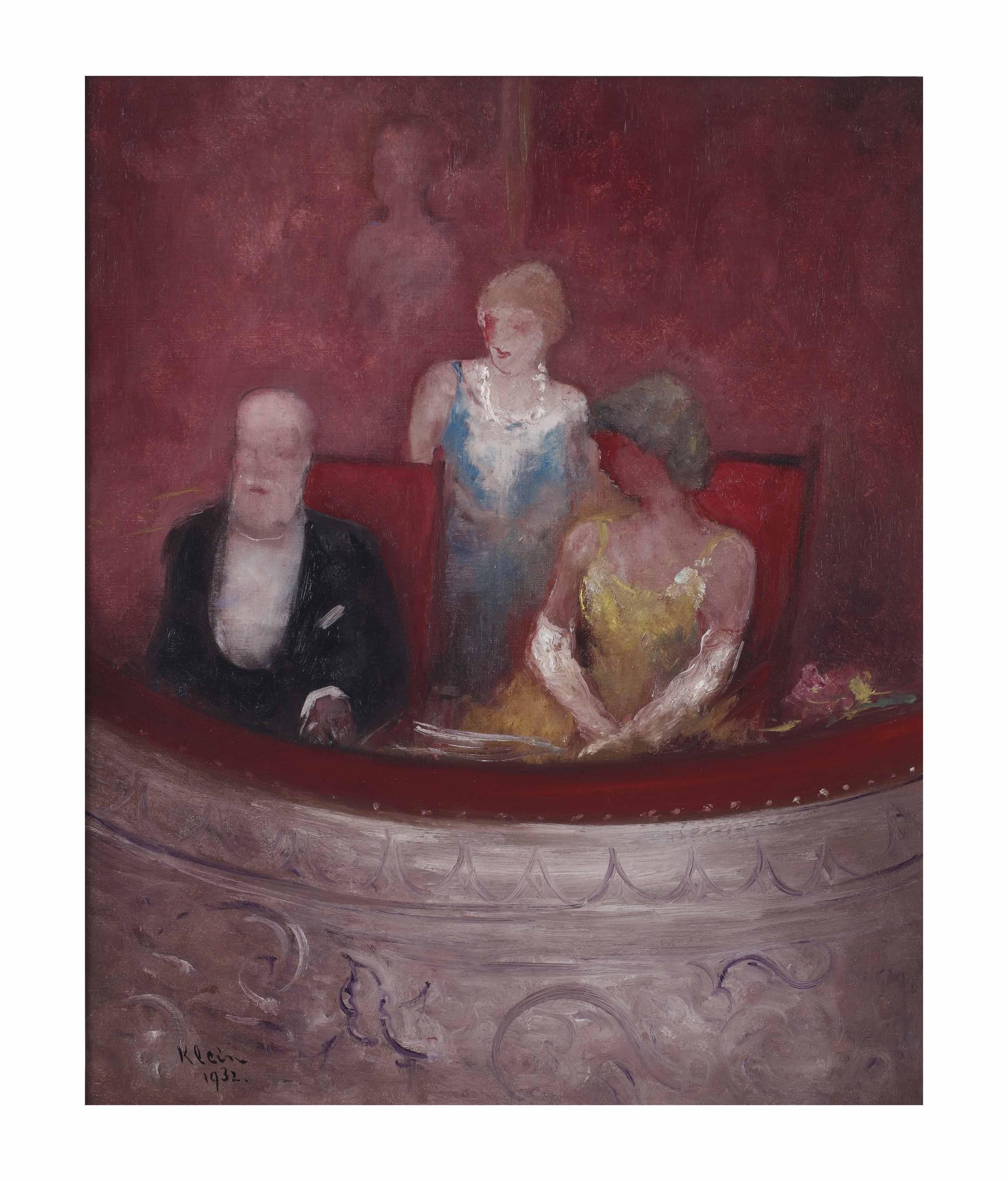 Frits Klein - At the theatre