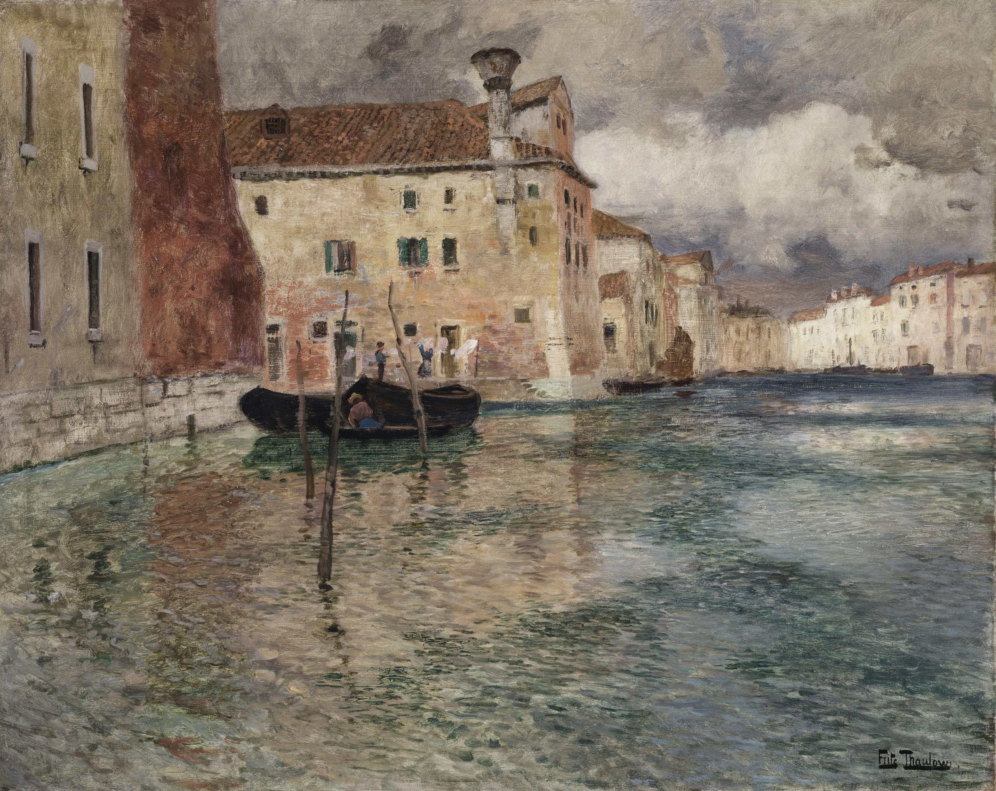 Frits Thaulow - Venice