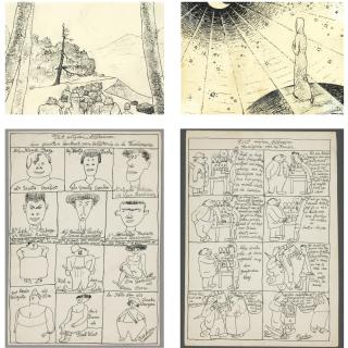 Frits Van Den Berghe - Belgian Untitled (4 Works)