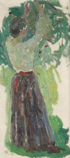 Frits van den Berghe - Standing woman