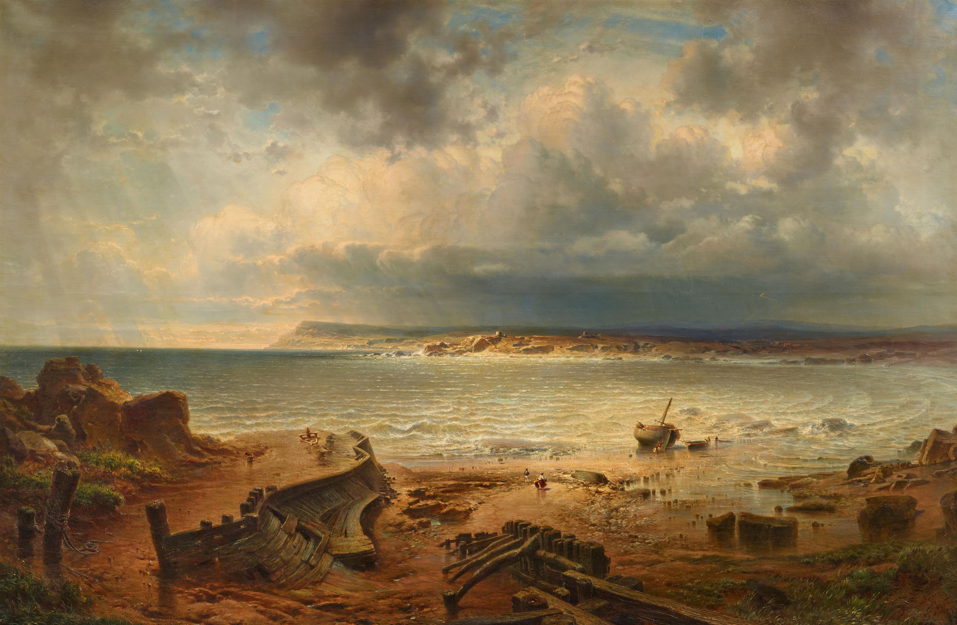 Fritz Bamberger - Englische Küste zwischen Hastings und Brighton