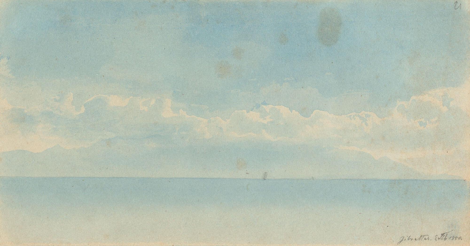 Fritz Bamberger - „Gibraltar 5. Feb. 1850“.